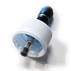 【逆止弁付炭酸注入キャップ】安全・簡単に強炭酸水を作る