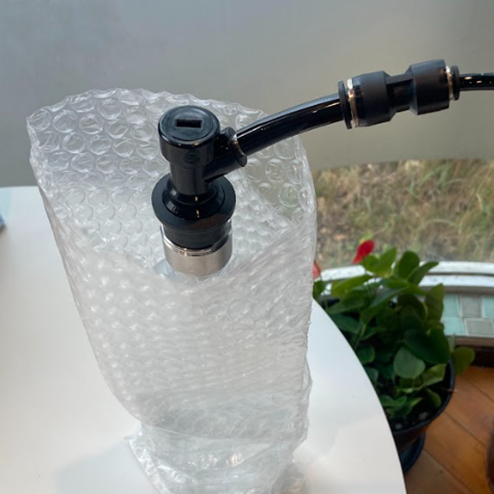 ペットボトルへ取り付け